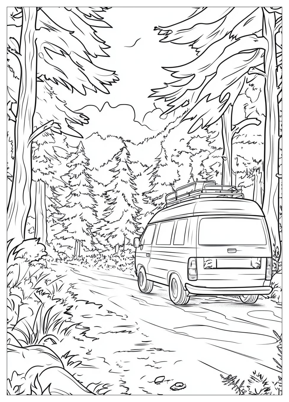 Road Trip Coloring Pages-20