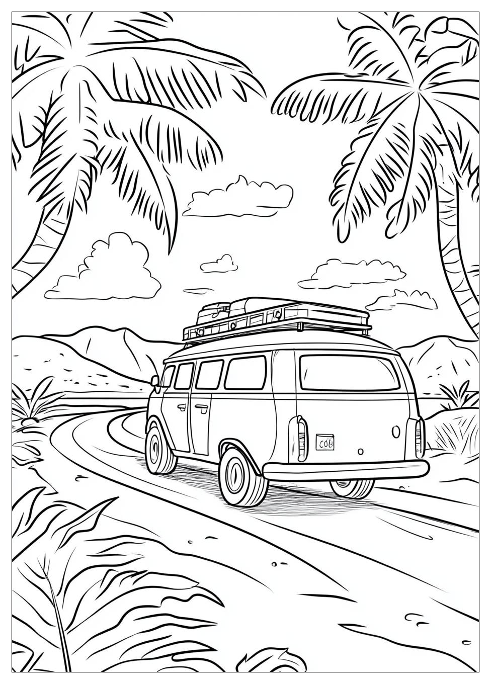 Road Trip Coloring Pages-3