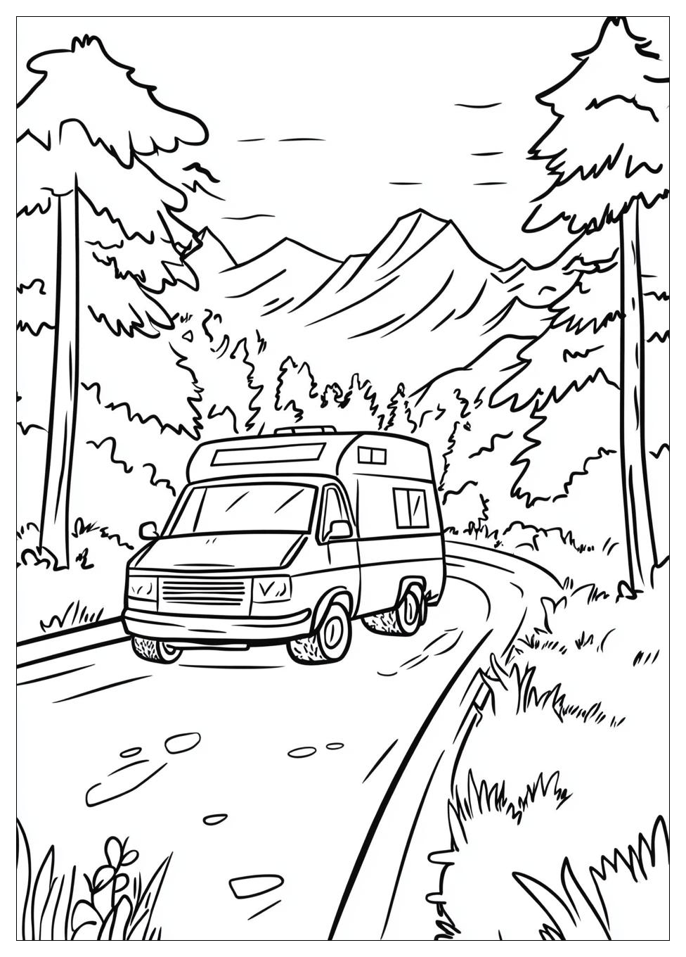 Road Trip Coloring Pages-5