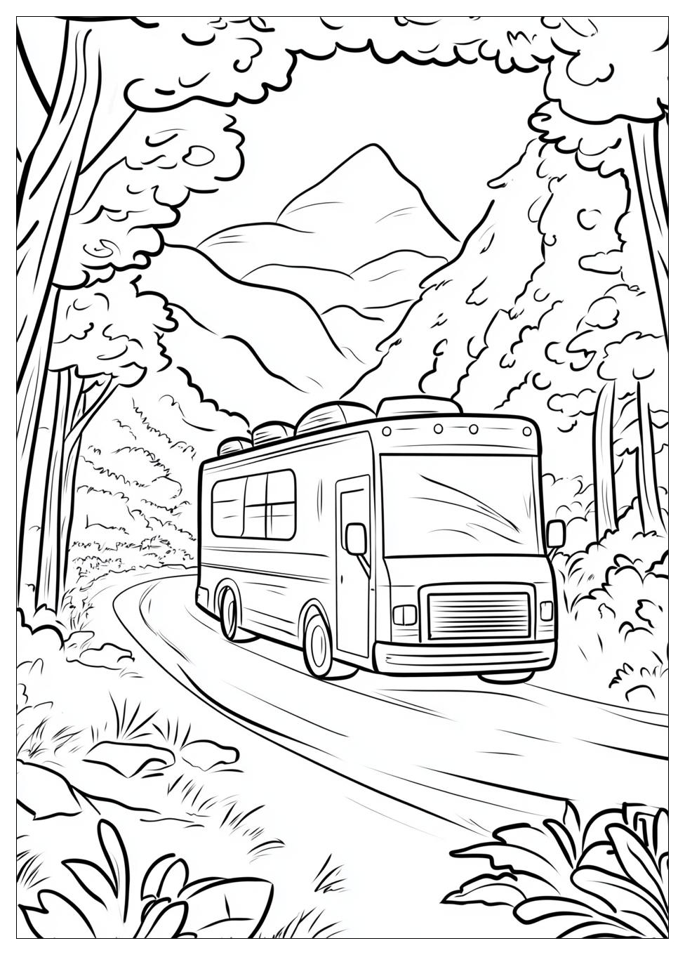 Road Trip Coloring Pages-7