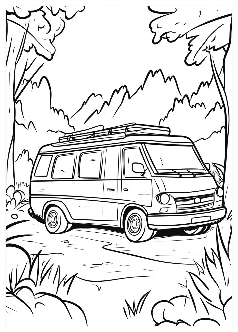 Road Trip Coloring Pages-9