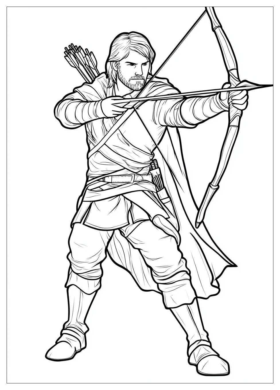 Robin Hood Coloring Pages-12