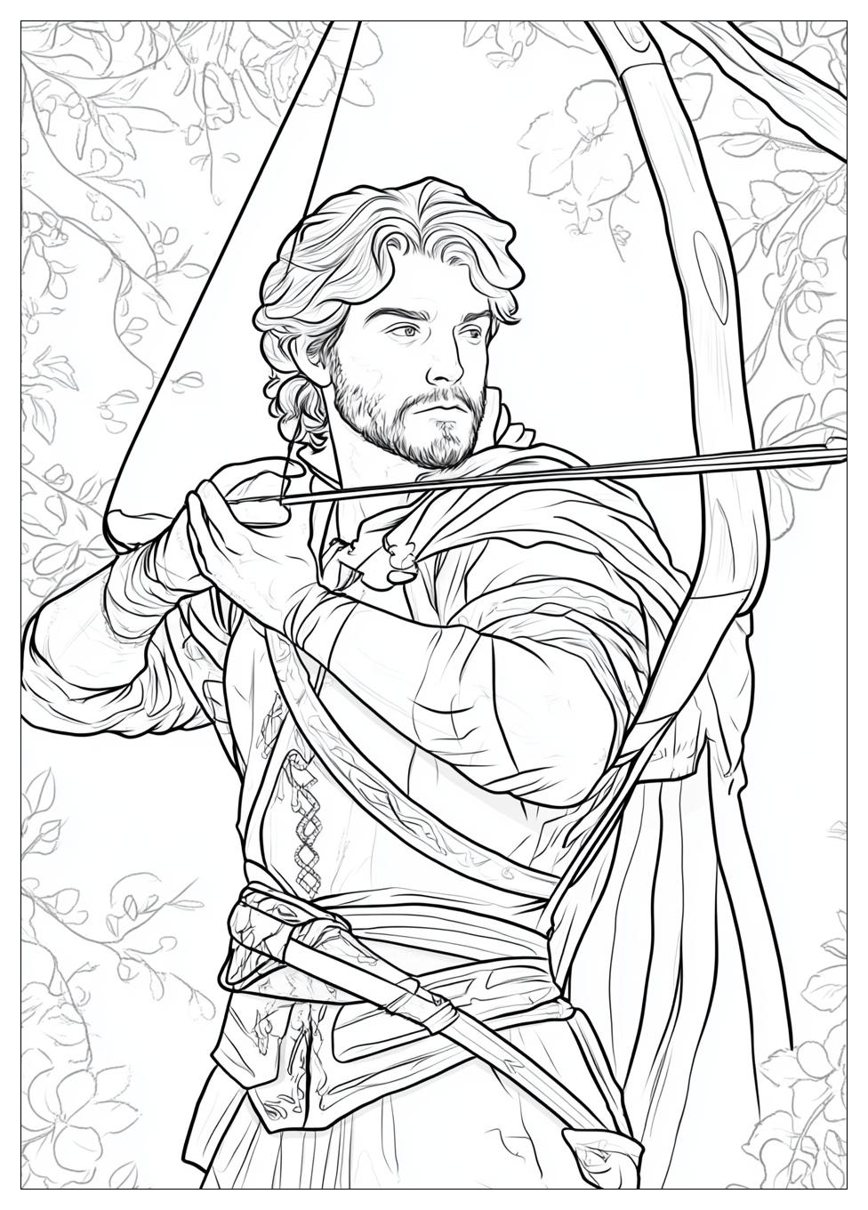 Robin Hood Coloring Pages-13