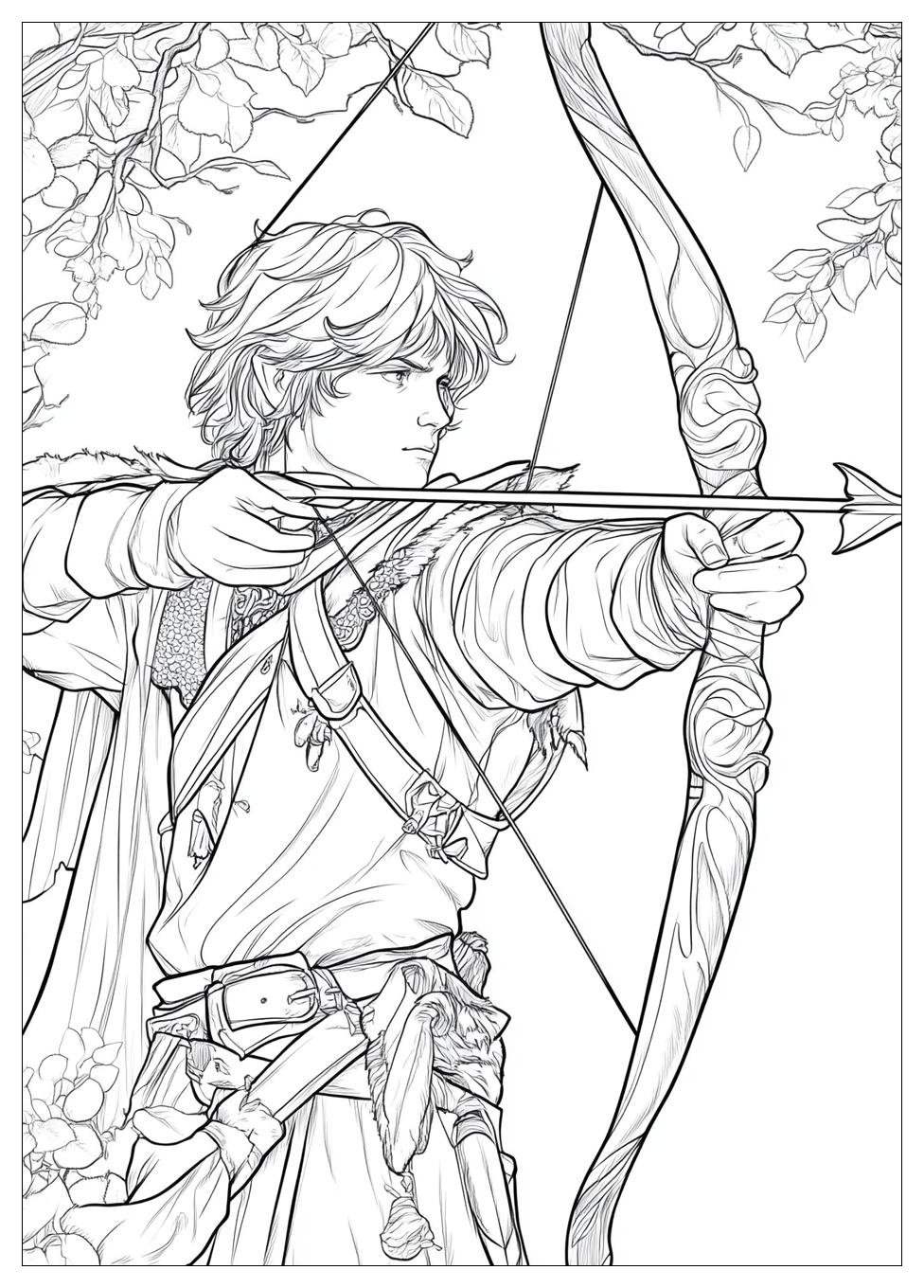 Robin Hood Coloring Pages-14