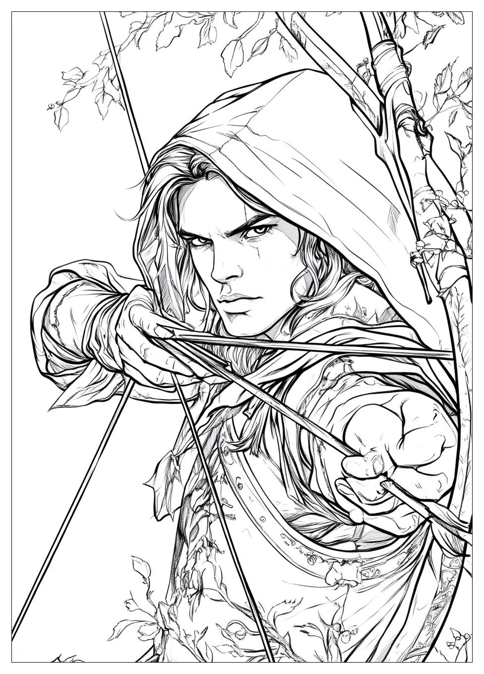 Robin Hood Coloring Pages-15