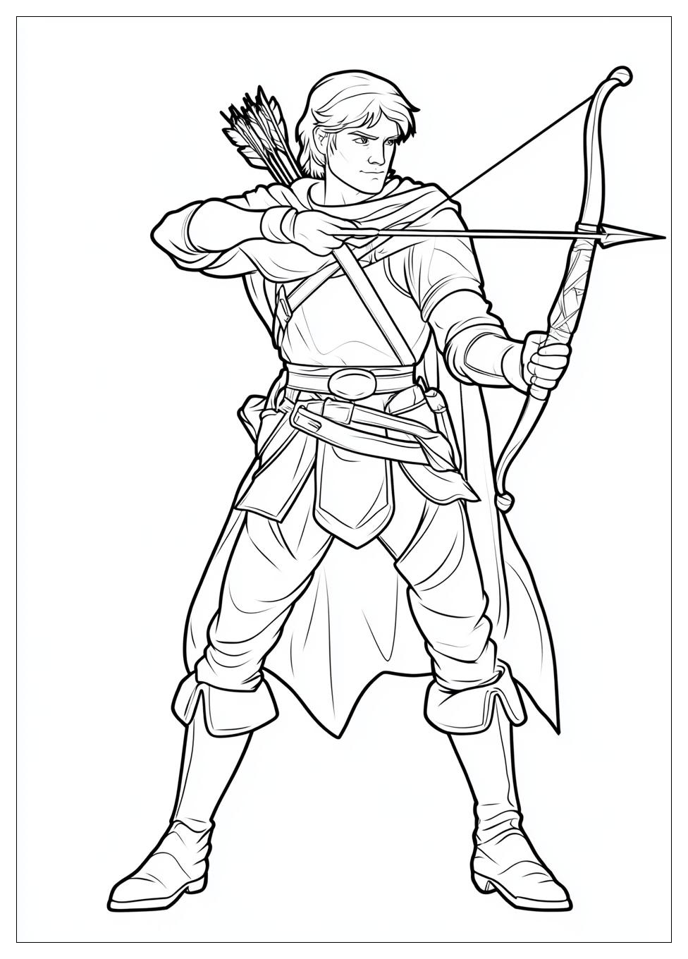 Robin Hood Coloring Pages-16