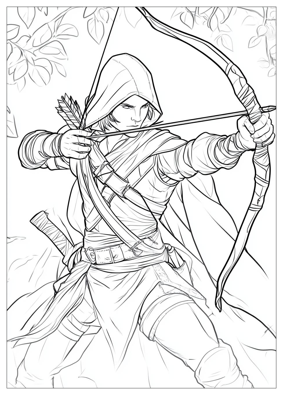 Robin Hood Coloring Pages-18