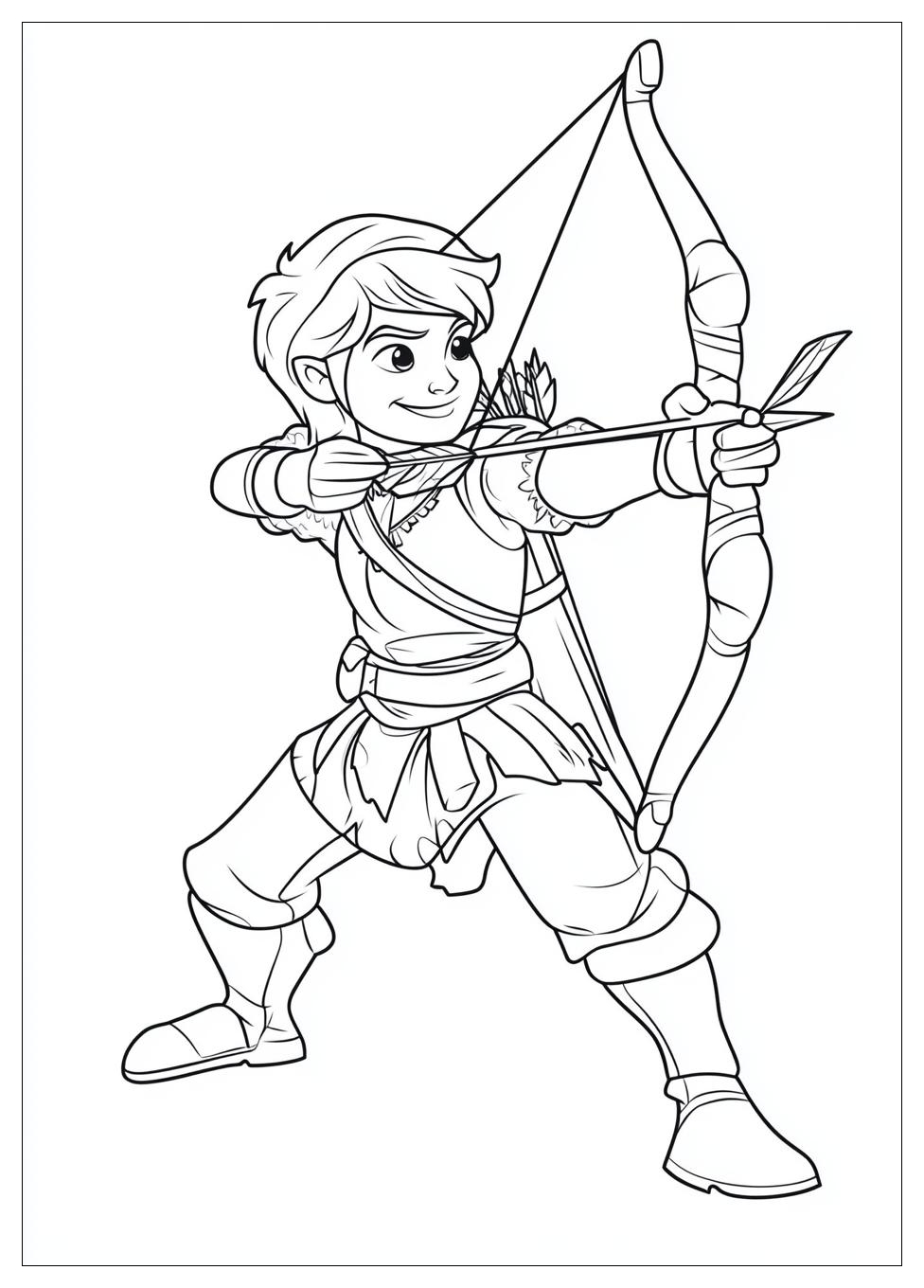 Robin Hood Coloring Pages-2