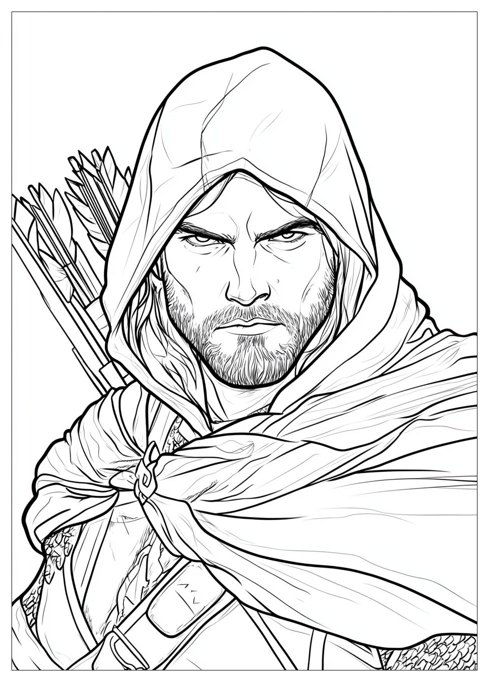 Robin Hood Coloring Pages-20