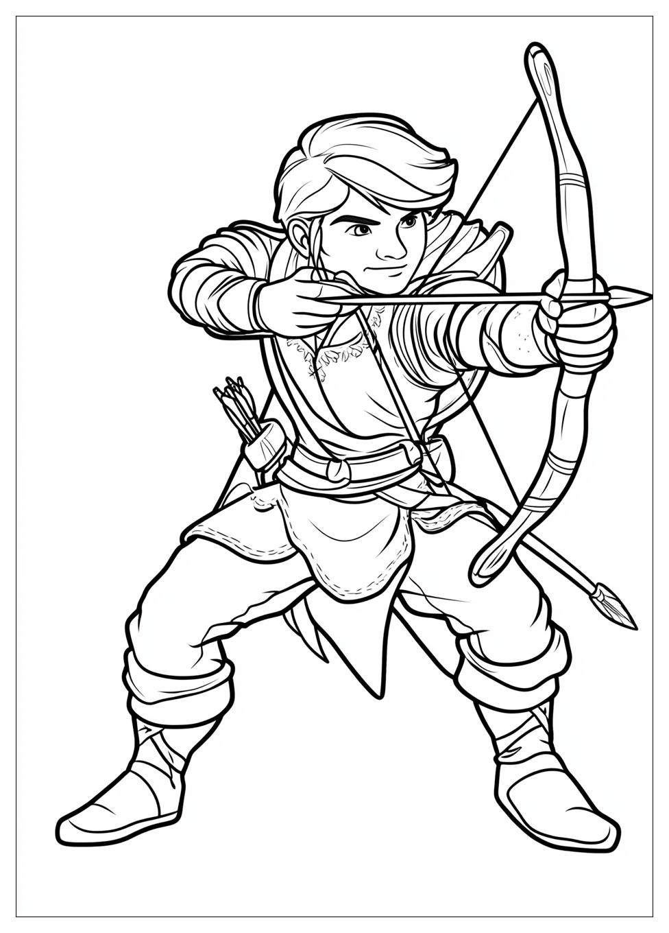 Robin Hood Coloring Pages-3