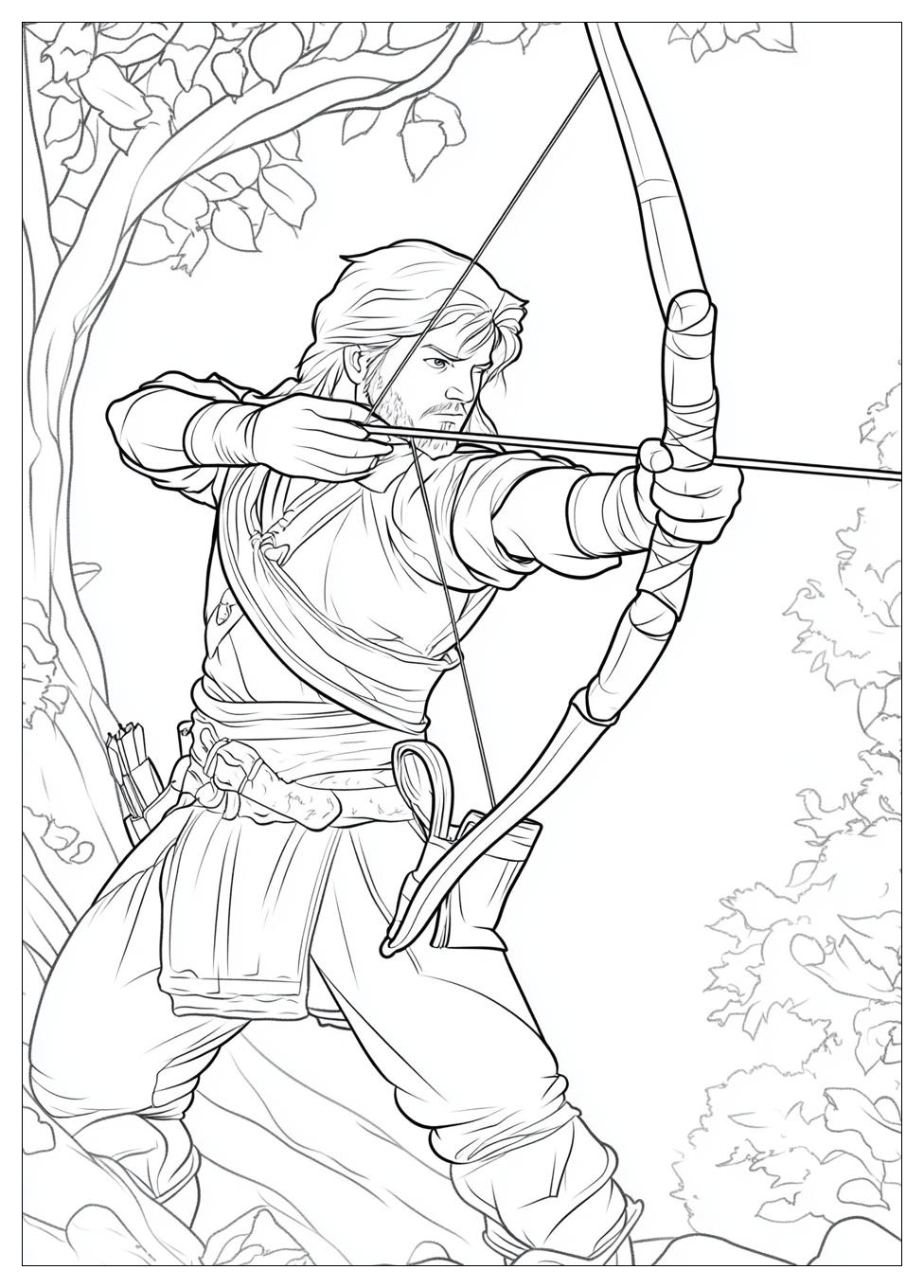 Robin Hood Coloring Pages-5