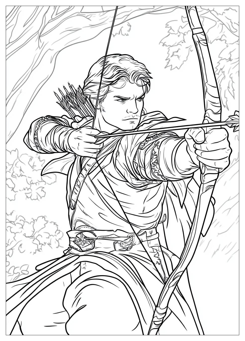 Robin Hood Coloring Pages-7
