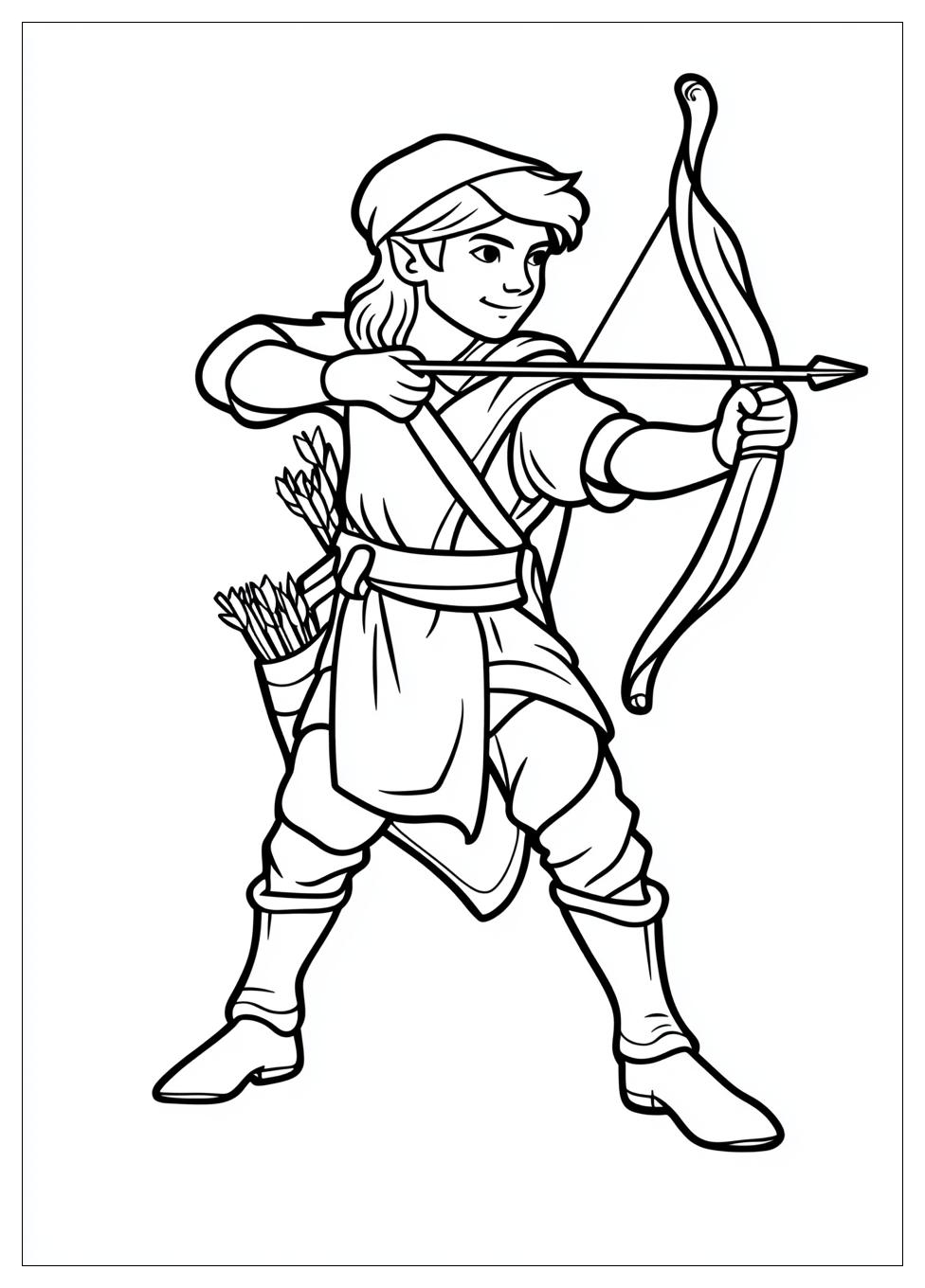 Robin Hood Coloring Pages-8
