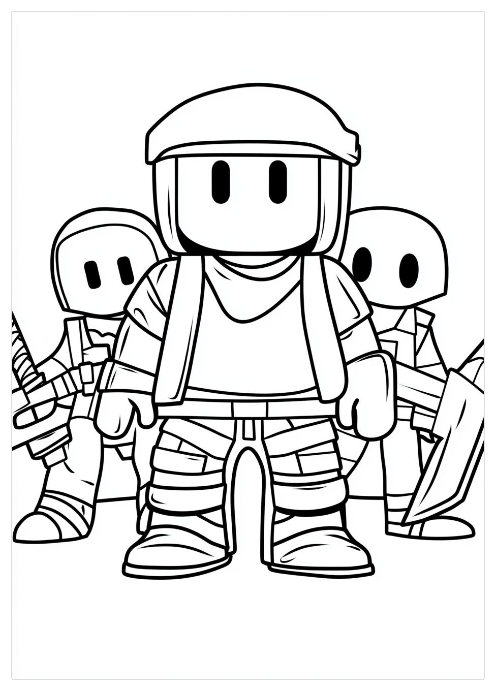 Roblox Coloring Pages-1