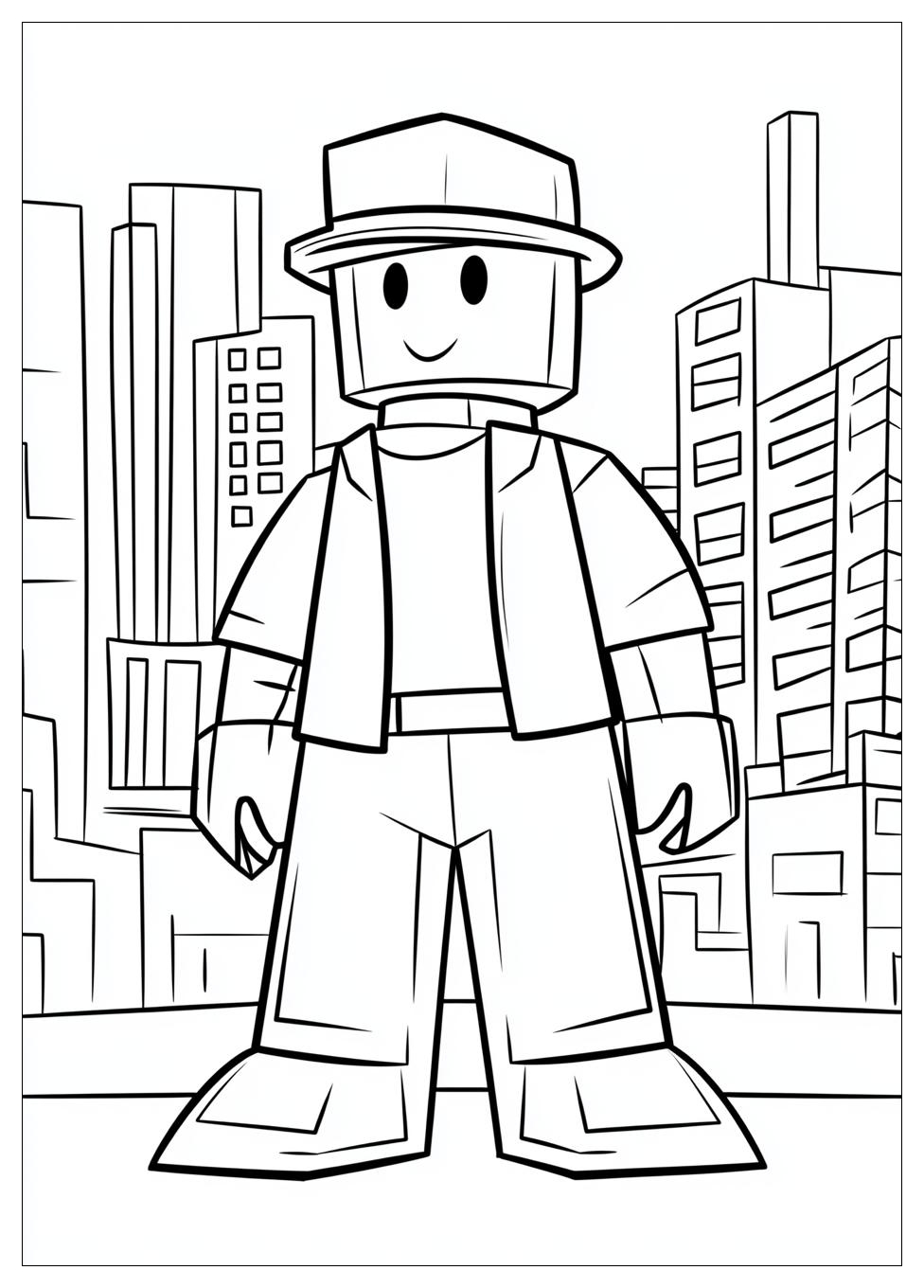 Roblox Coloring Pages-3