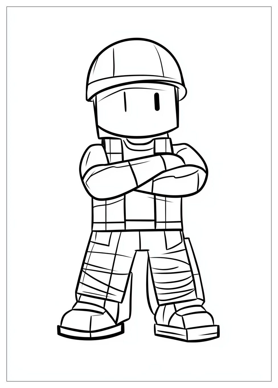 Roblox Coloring Pages-7