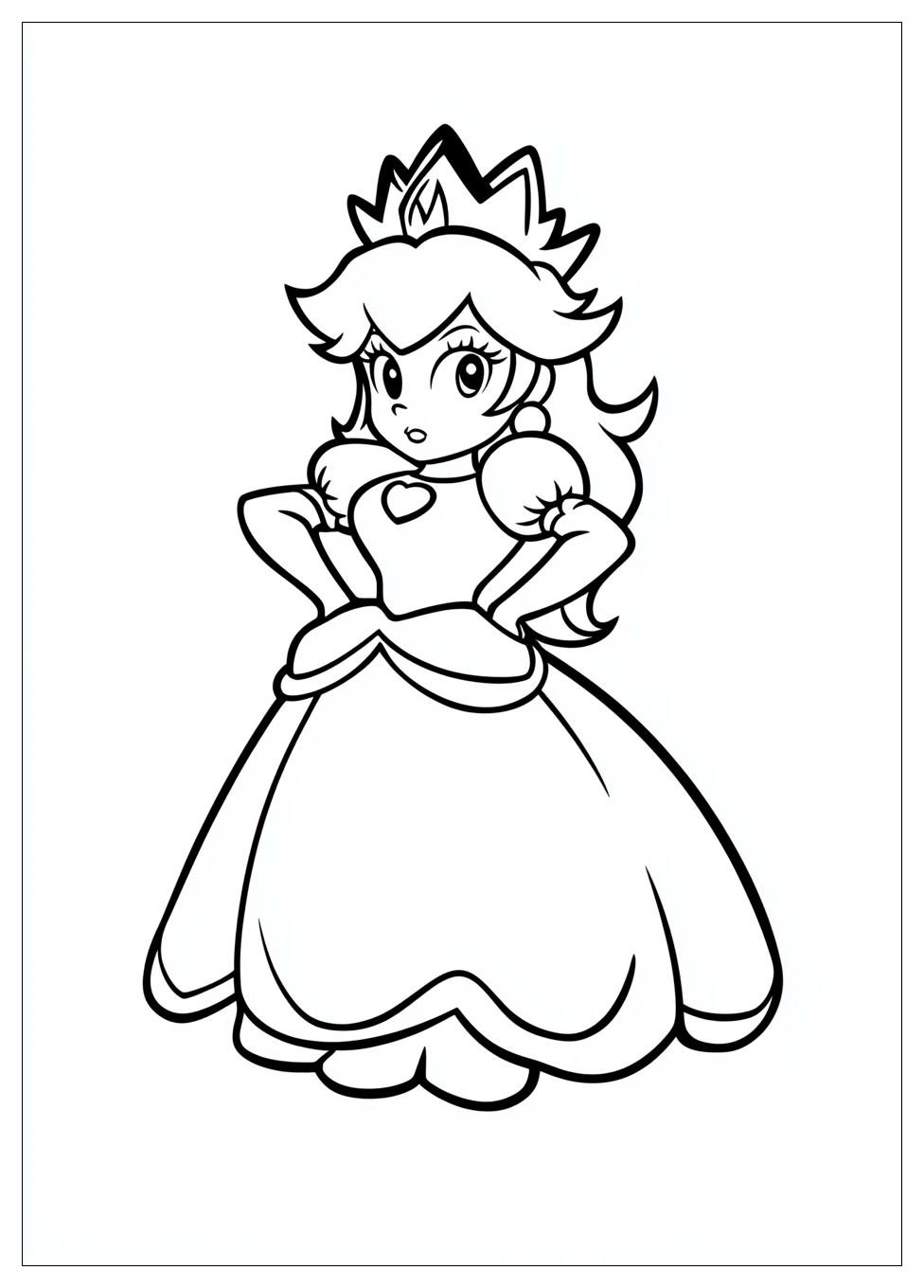 Rosalina Coloring Pages-10