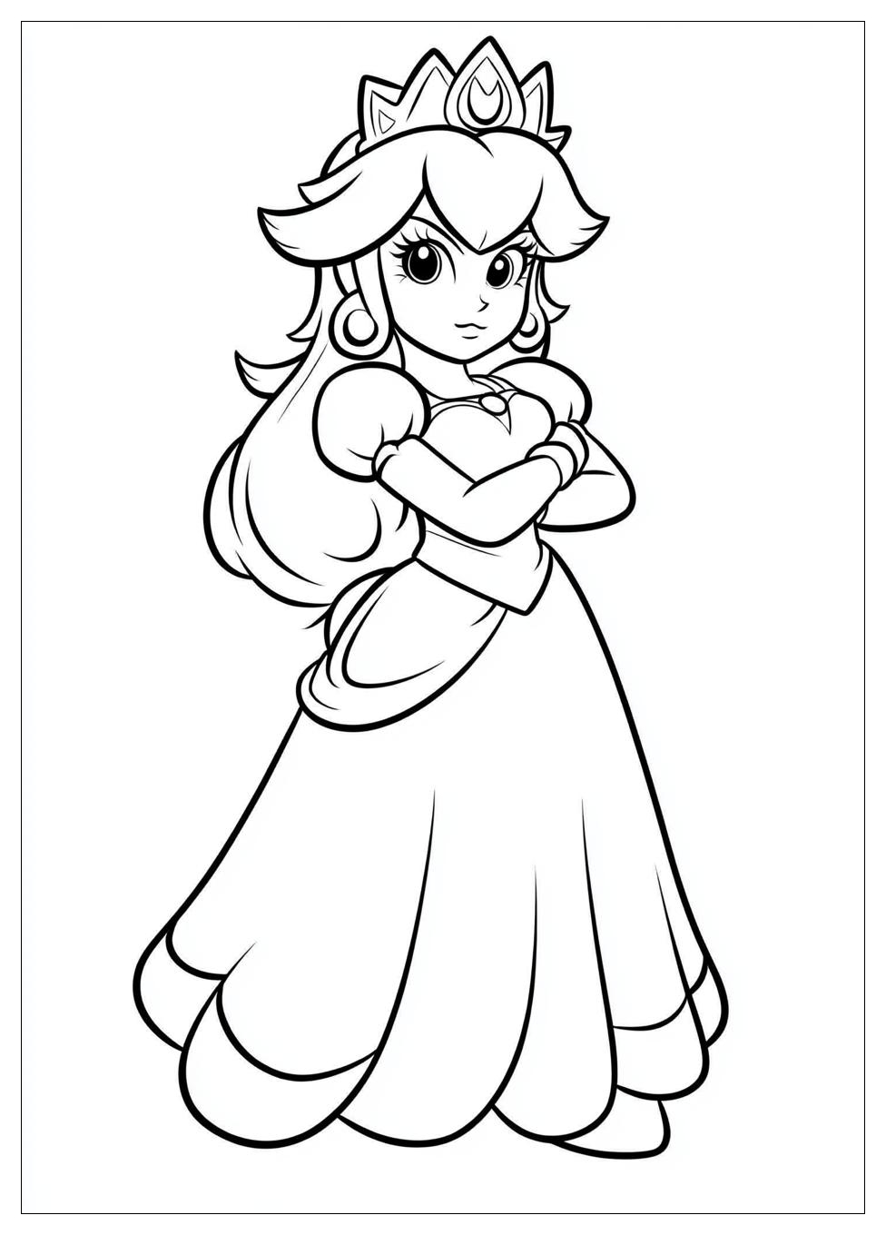 Rosalina Coloring Pages-11