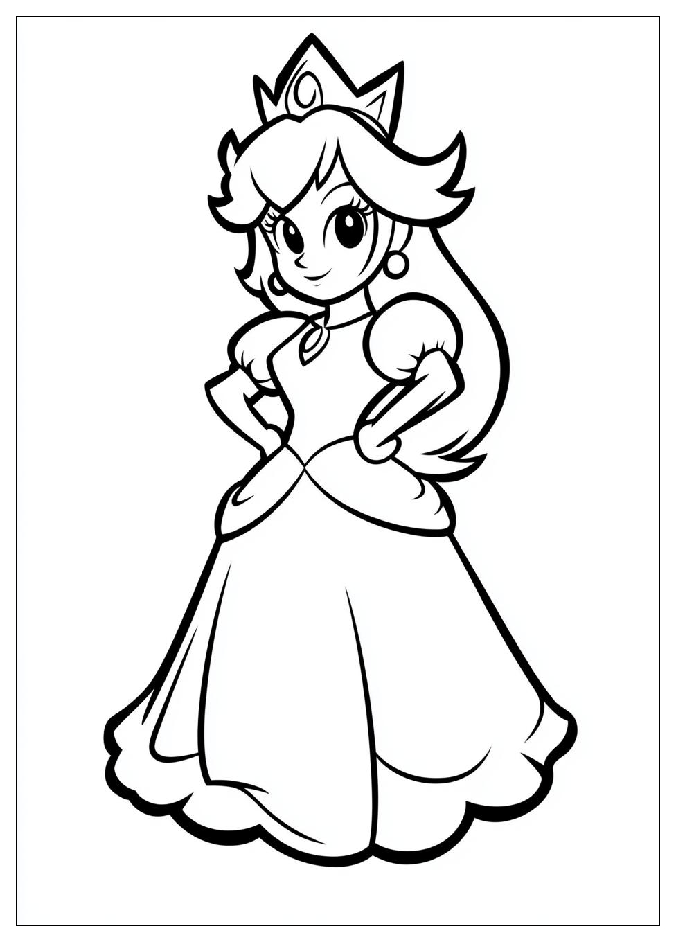 Rosalina Coloring Pages-12