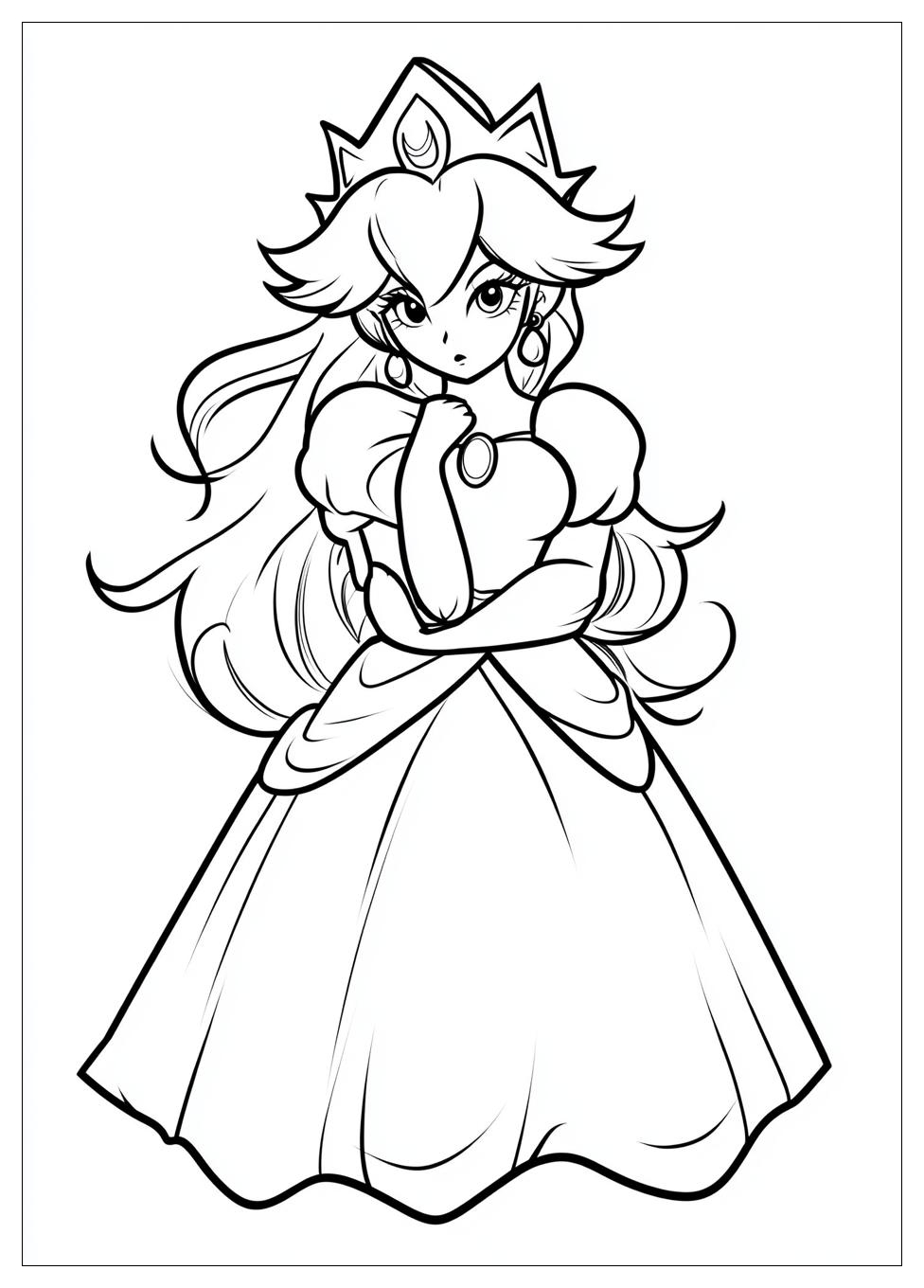 Rosalina Coloring Pages-13