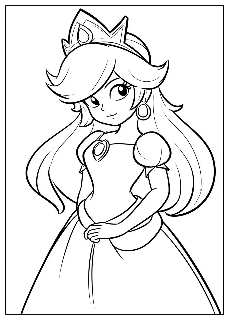Rosalina Coloring Pages-16
