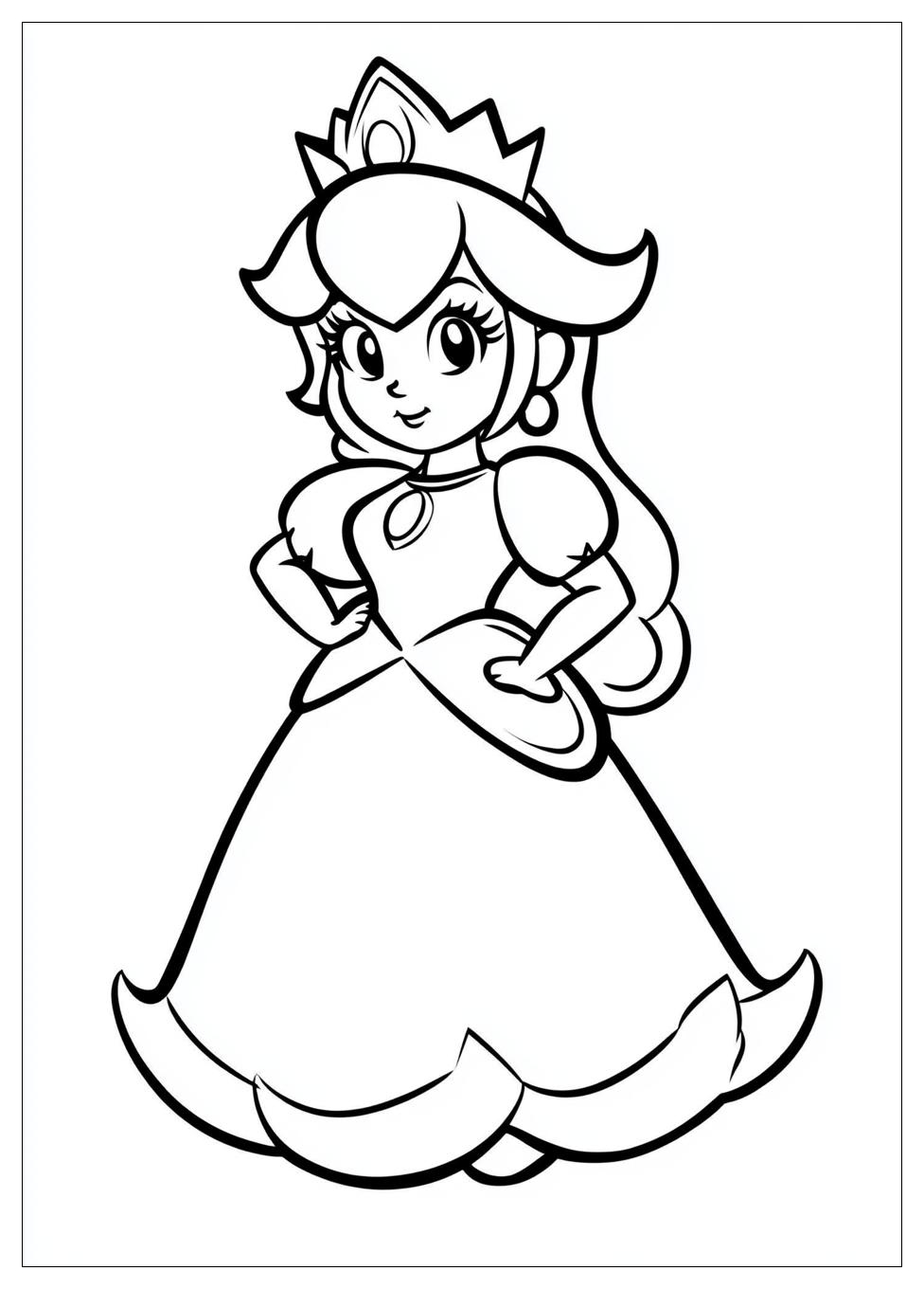 Rosalina Coloring Pages-2