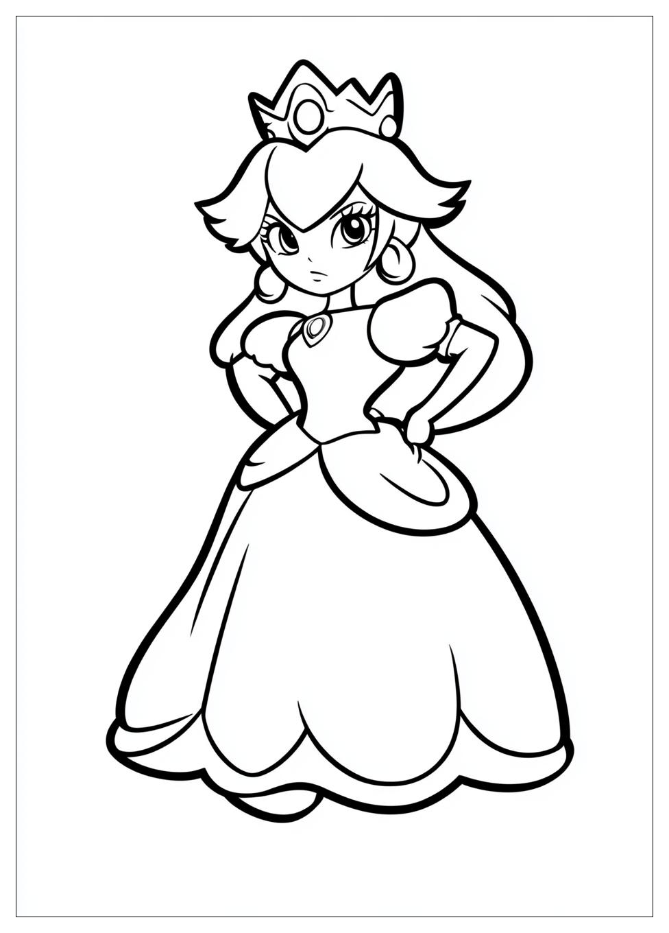 Rosalina Coloring Pages-3