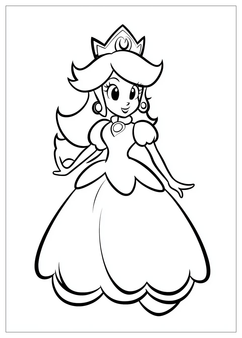 Rosalina Coloring Pages-4