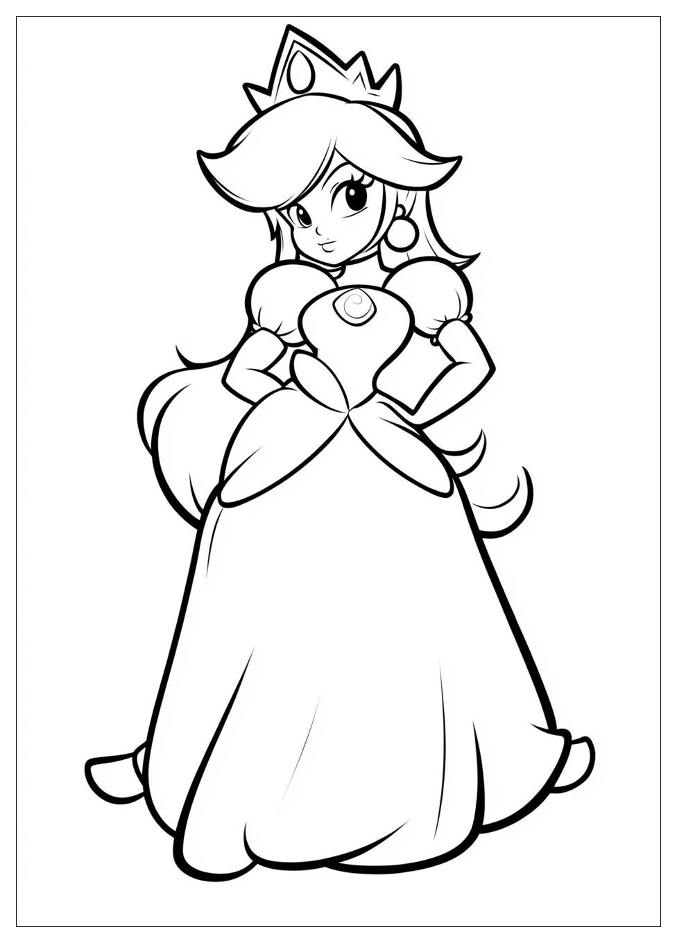 Rosalina Coloring Pages-6