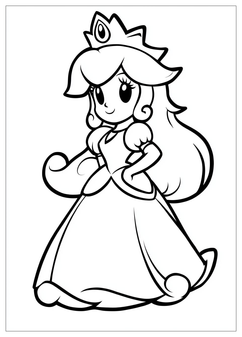 Rosalina Coloring Pages-9
