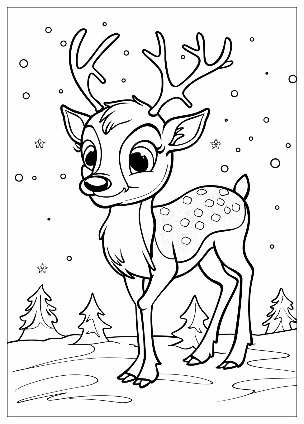 Rudolph Coloring Pages-10