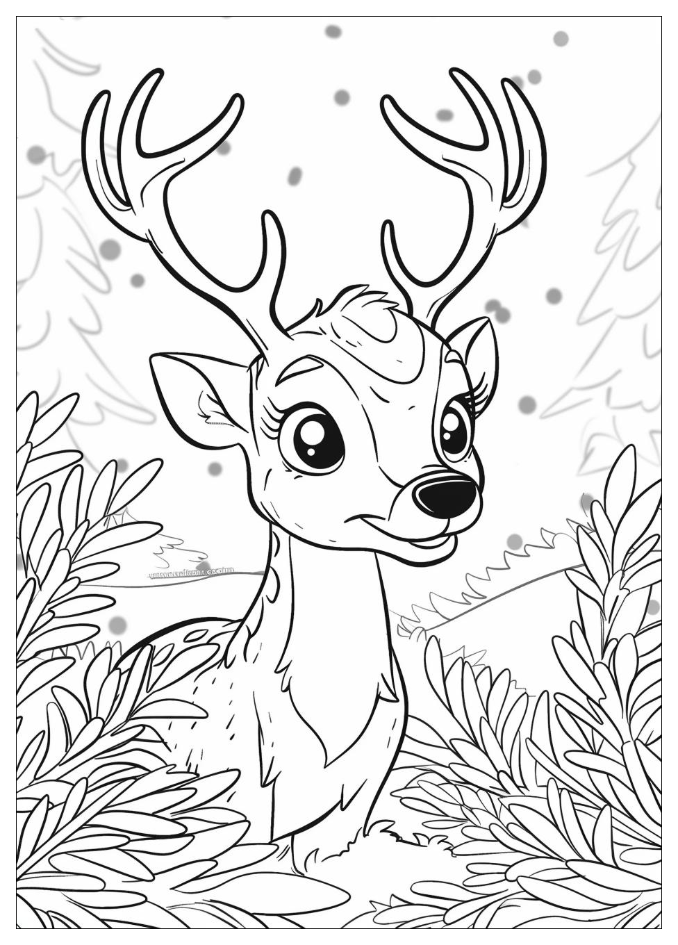 Rudolph Coloring Pages-11