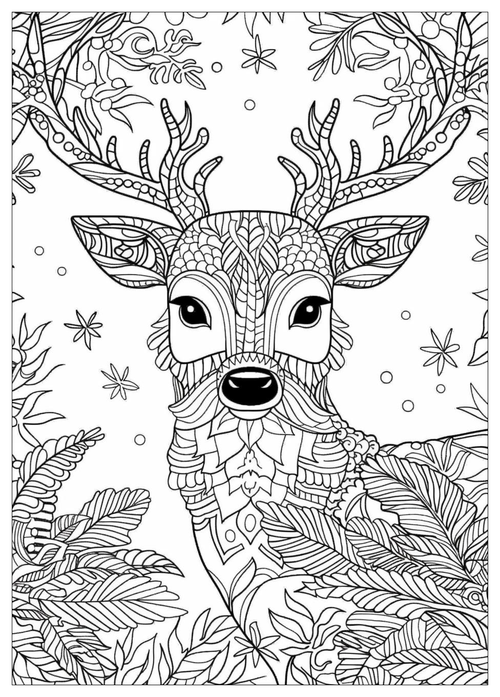 Rudolph Coloring Pages-13