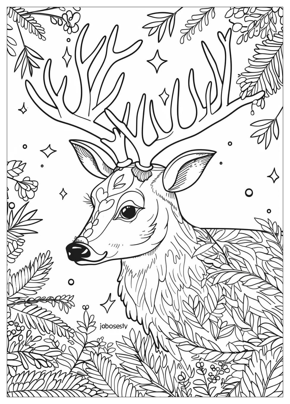 Rudolph Coloring Pages-14