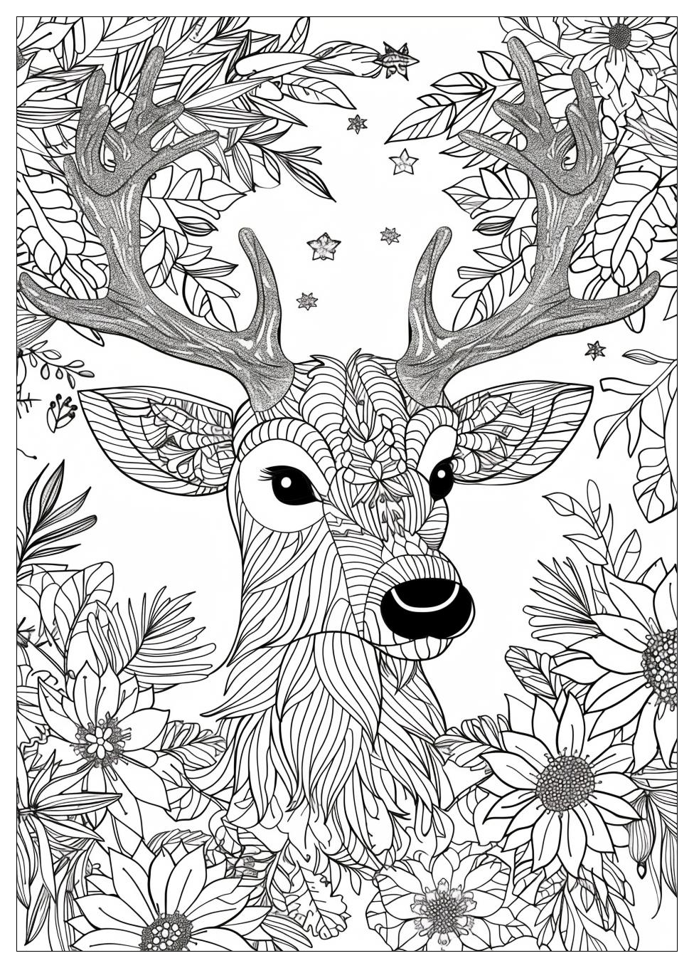 Rudolph Coloring Pages-15