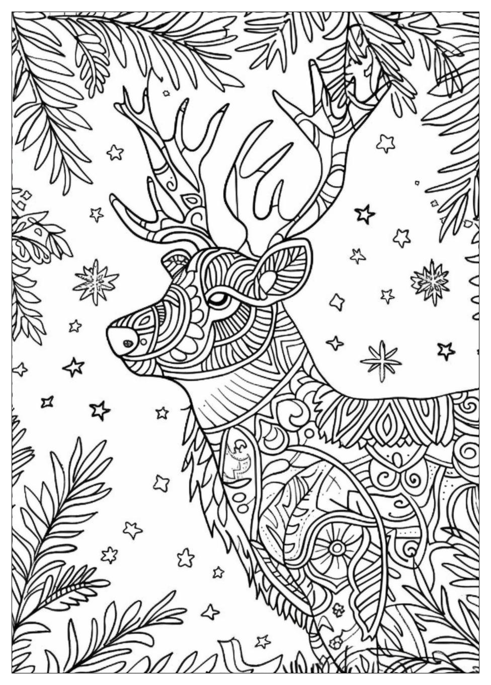 Rudolph Coloring Pages-16