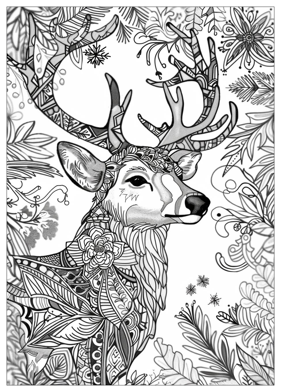 Rudolph Coloring Pages-17
