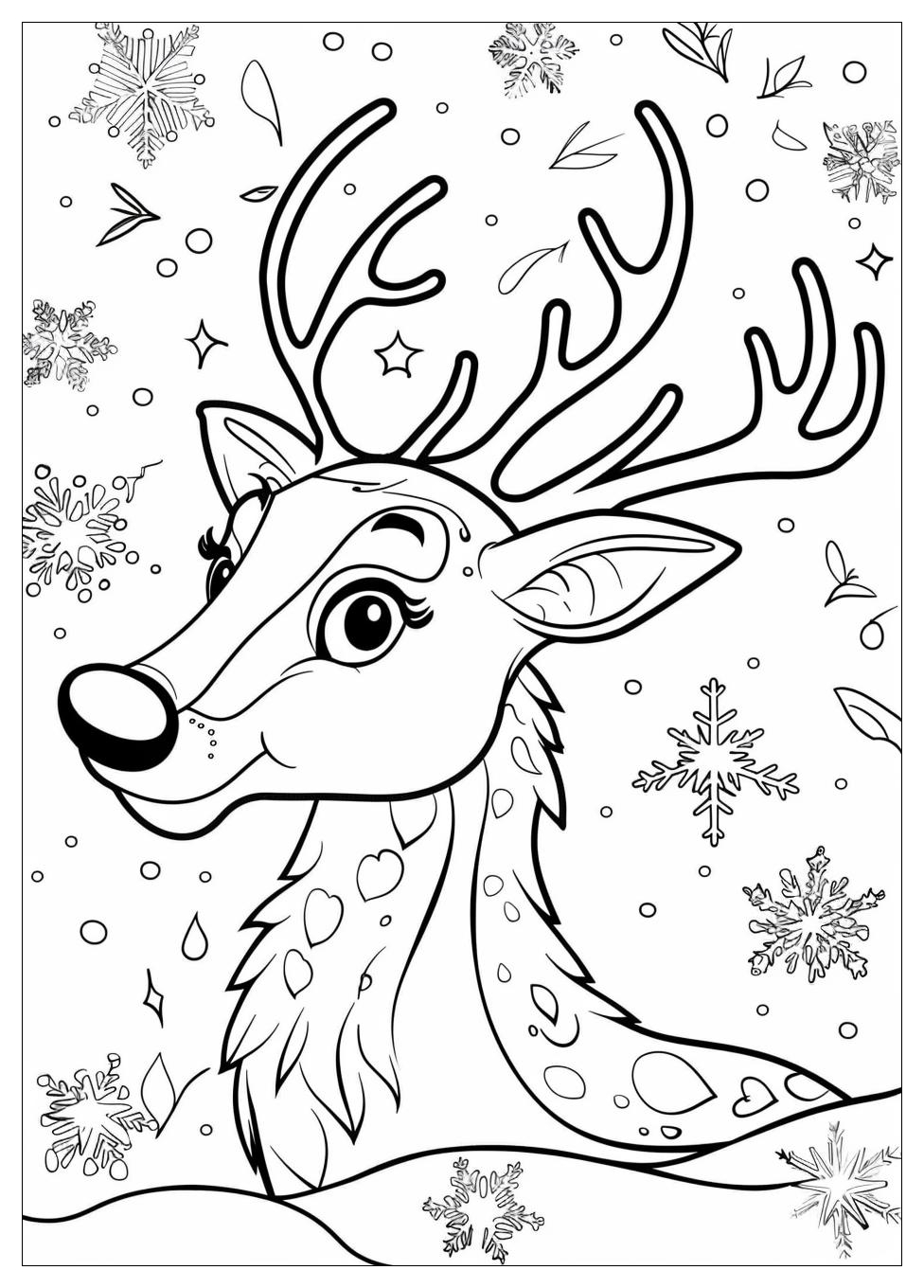 Rudolph Coloring Pages-19