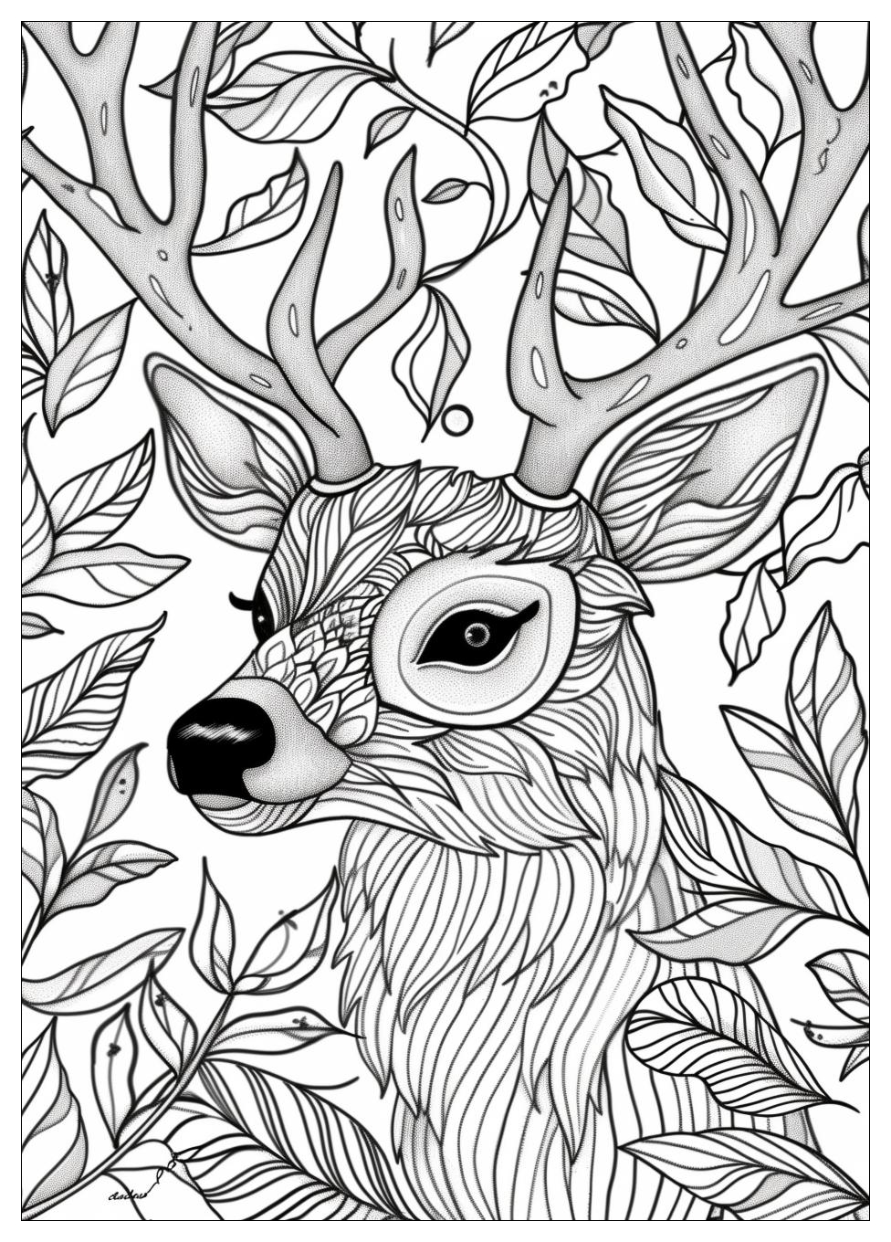 Rudolph Coloring Pages-20