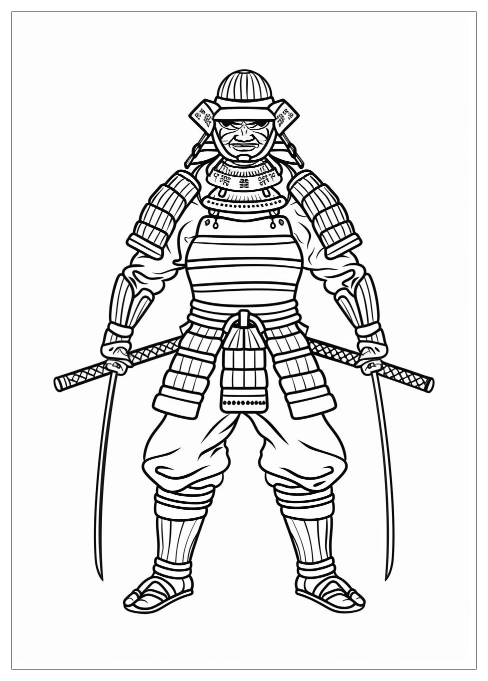 Samurai Coloring Pages-12