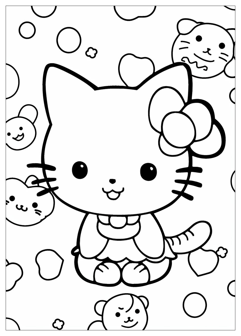 Sanrio Coloring Pages-11
