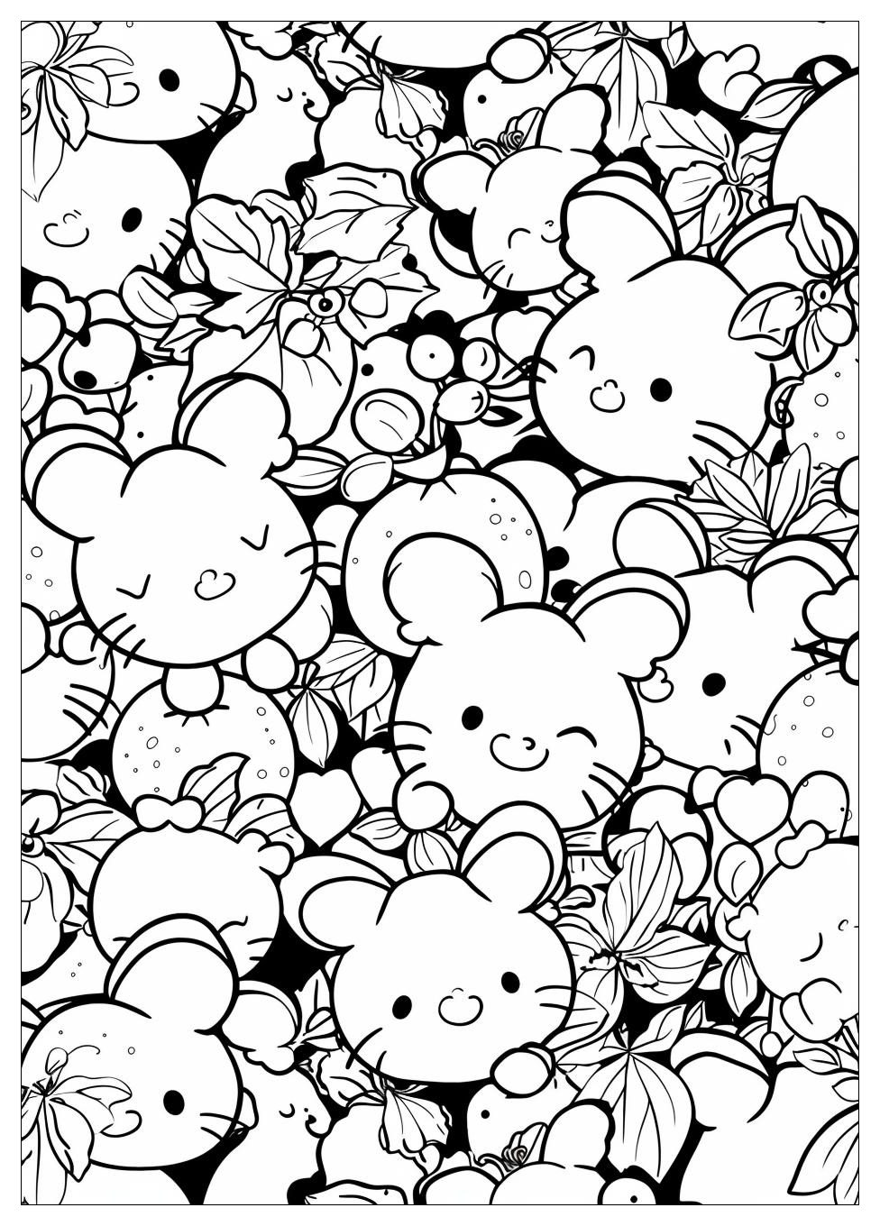 Sanrio Coloring Pages-19