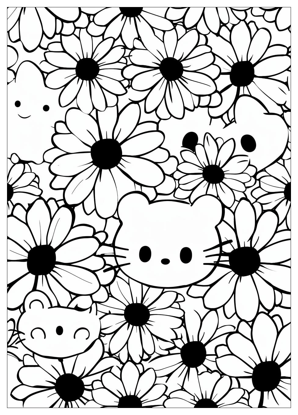 Sanrio Coloring Pages-4