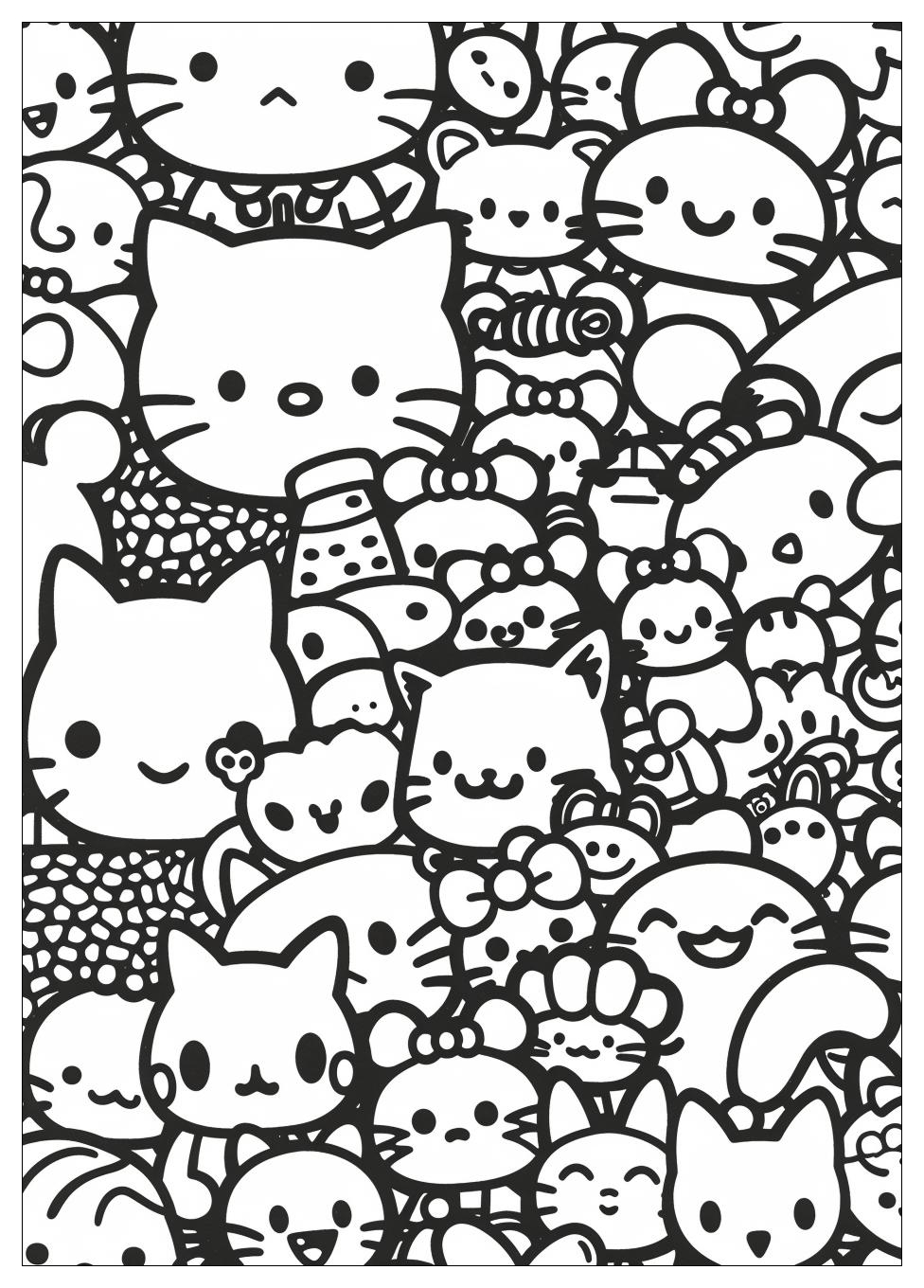 Sanrio Coloring Pages-8