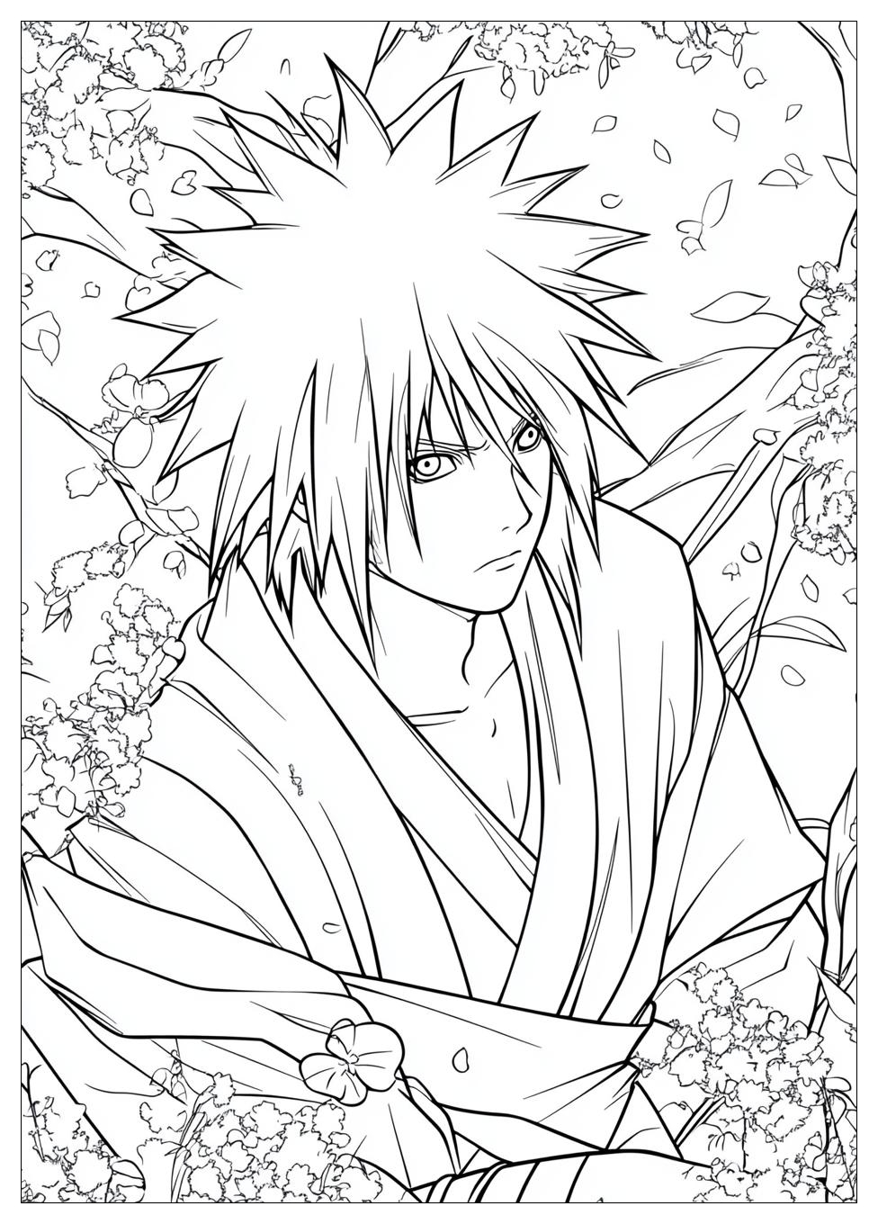 Sasuke Coloring Pages-10