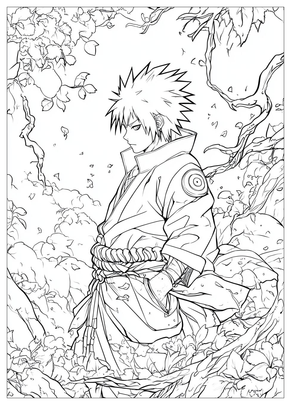 Sasuke Coloring Pages-14