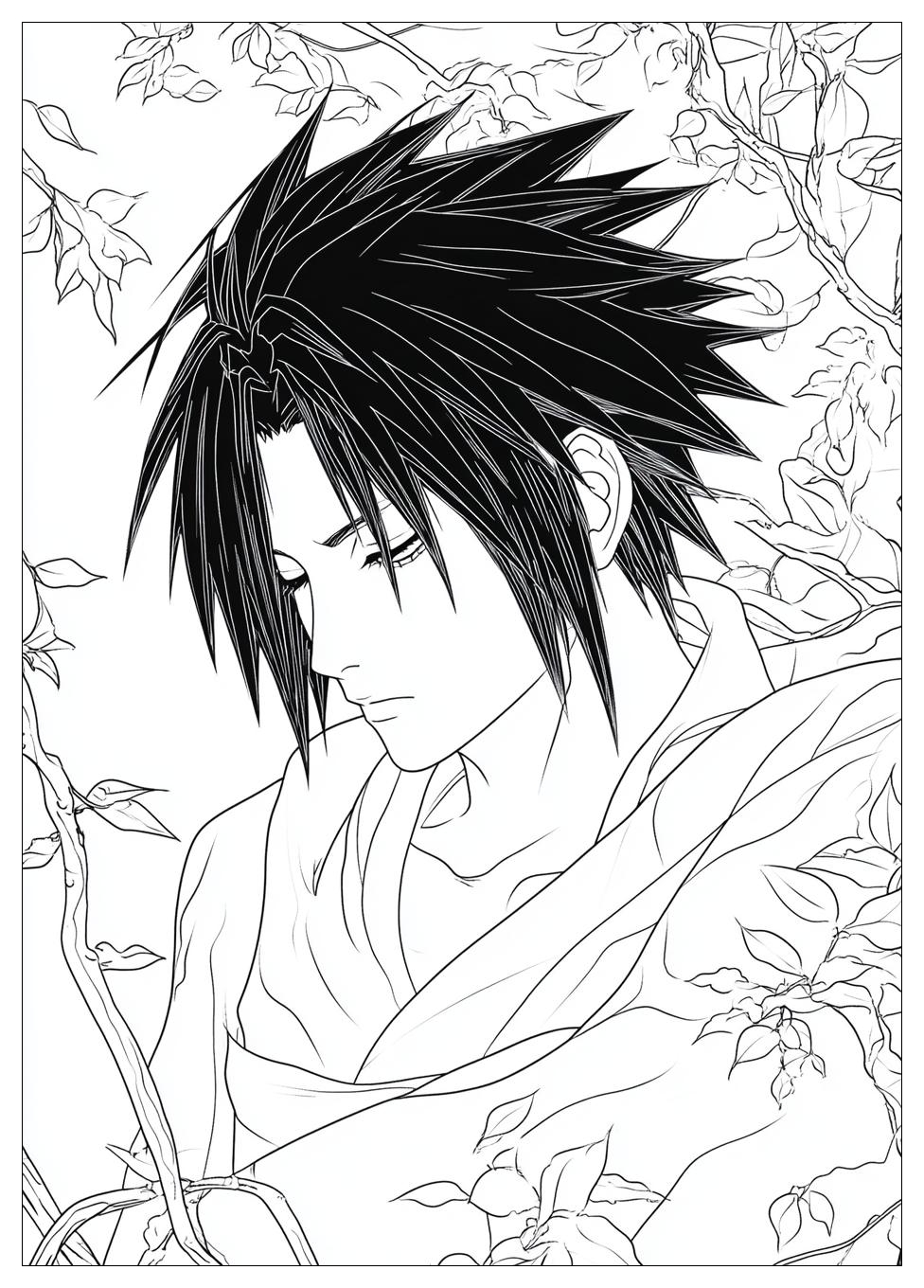 Sasuke Coloring Pages-17
