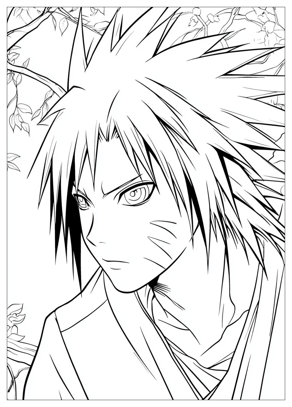 Sasuke Coloring Pages-5
