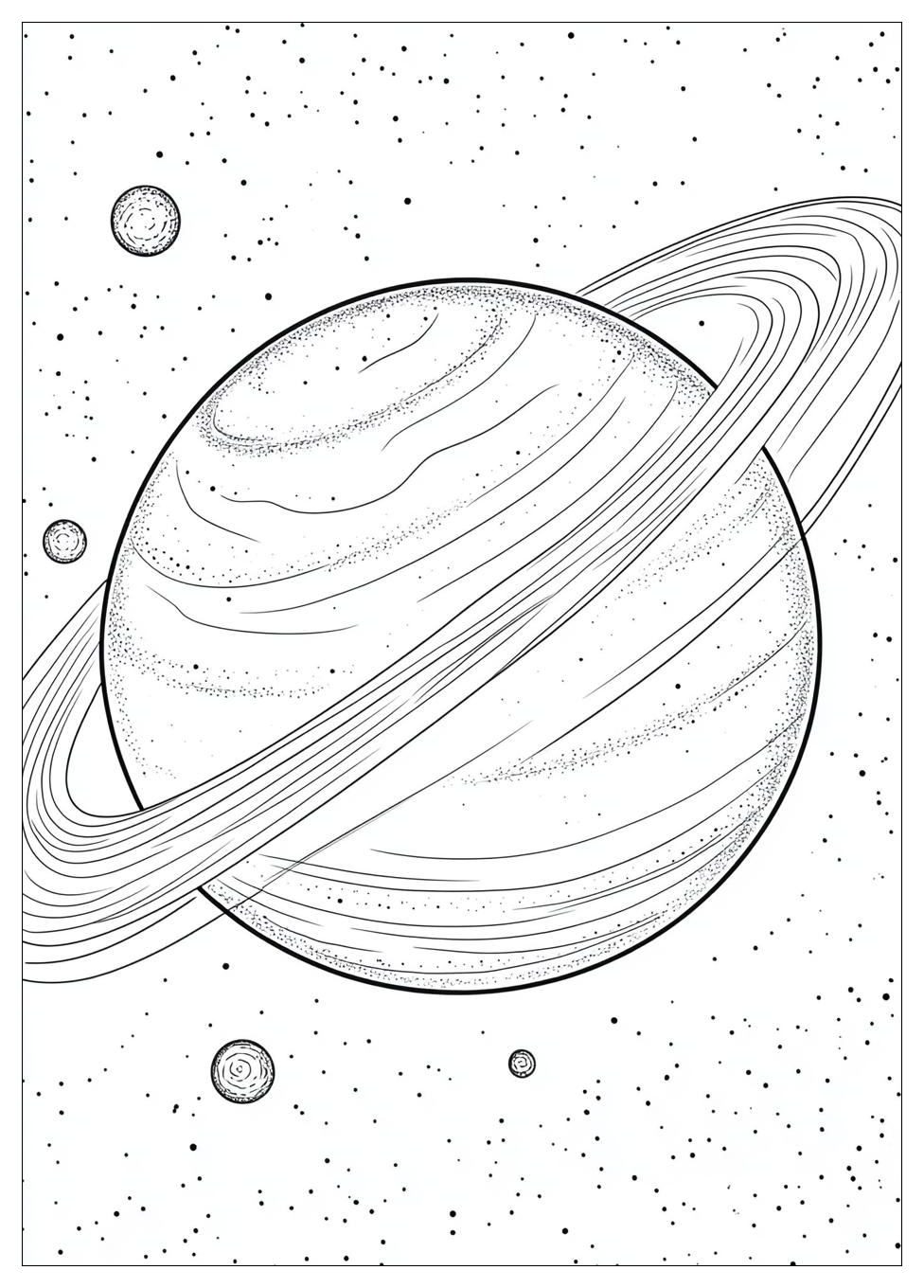 Saturn Coloring Pages-20