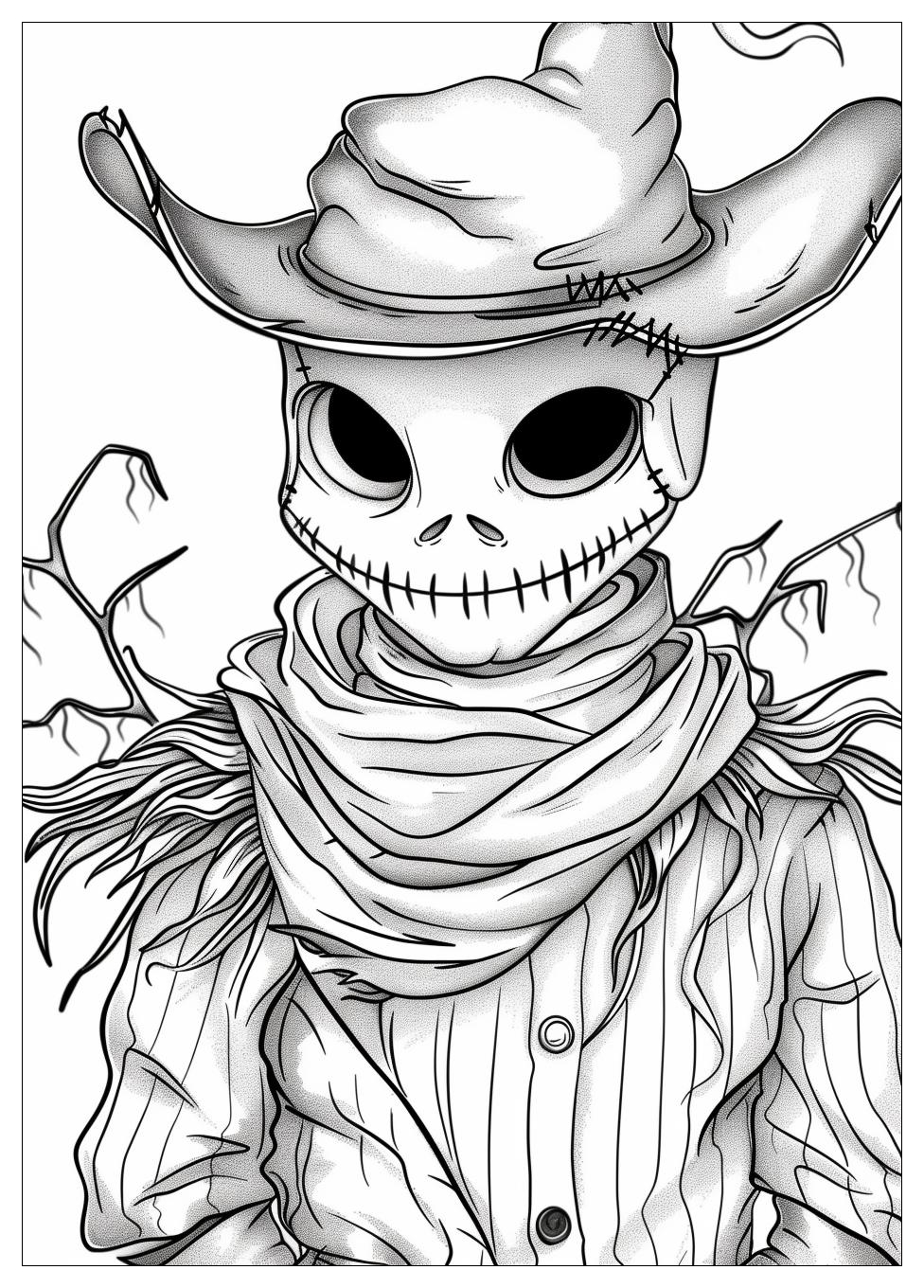 Scarecrow Coloring Pages-15